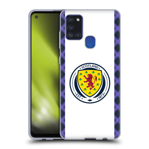 Scotland National Football Team 2022/23 Kits Away Soft Gel Case for Samsung Galaxy A21s (2020)