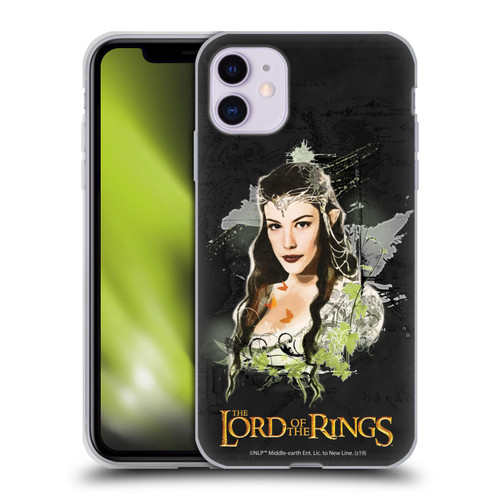 The Lord Of The Rings The Fellowship Of The Ring Character Art Arwen Soft Gel Case for Apple iPhone 11