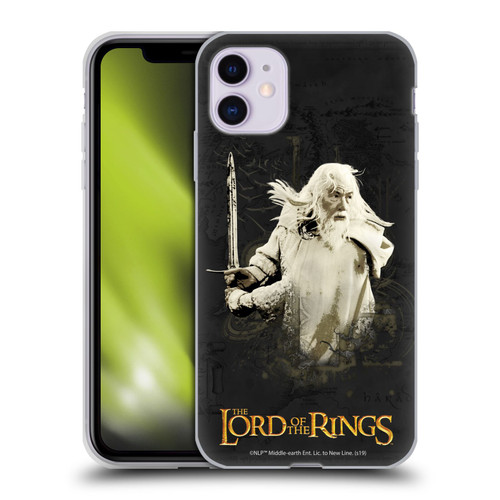 The Lord Of The Rings The Fellowship Of The Ring Character Art Gandalf Soft Gel Case for Apple iPhone 11