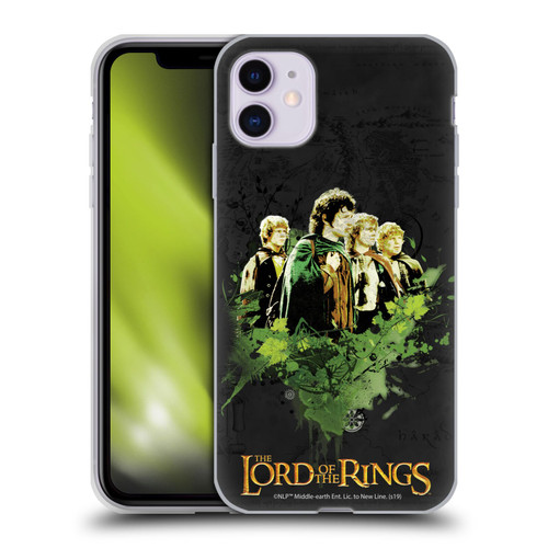 The Lord Of The Rings The Fellowship Of The Ring Character Art Group Soft Gel Case for Apple iPhone 11