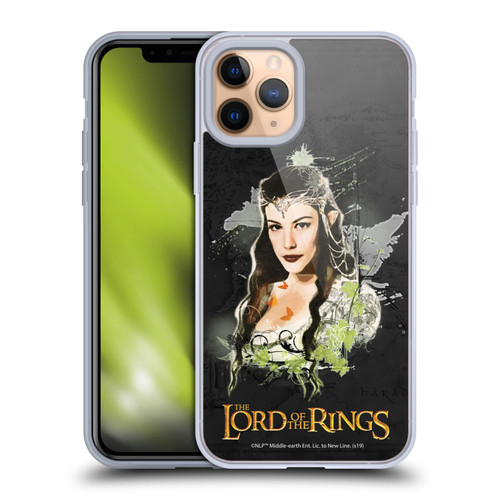 The Lord Of The Rings The Fellowship Of The Ring Character Art Arwen Soft Gel Case for Apple iPhone 11 Pro