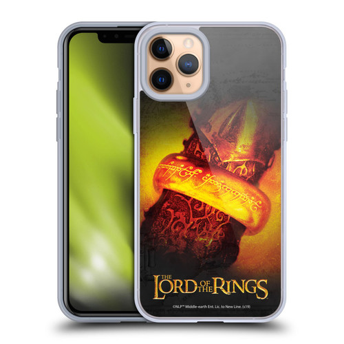 The Lord Of The Rings The Fellowship Of The Ring Character Art Ring Soft Gel Case for Apple iPhone 11 Pro