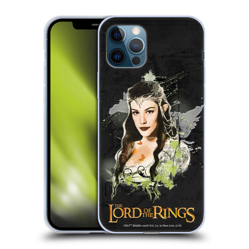 The Lord Of The Rings The Fellowship Of The Ring Character Art Arwen Soft Gel Case for Apple iPhone 12 / iPhone 12 Pro