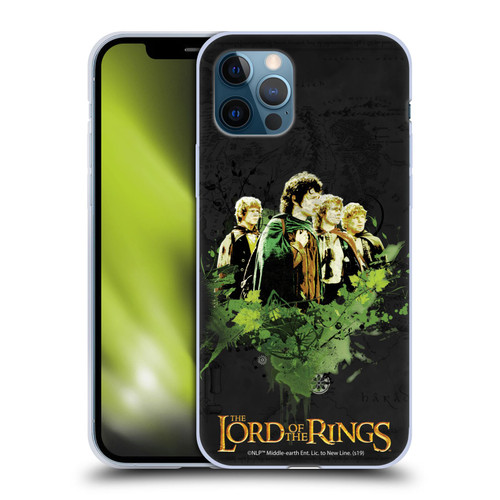 The Lord Of The Rings The Fellowship Of The Ring Character Art Group Soft Gel Case for Apple iPhone 12 / iPhone 12 Pro