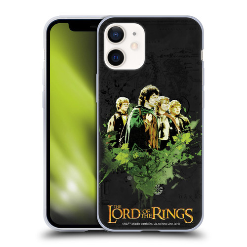 The Lord Of The Rings The Fellowship Of The Ring Character Art Group Soft Gel Case for Apple iPhone 12 Mini