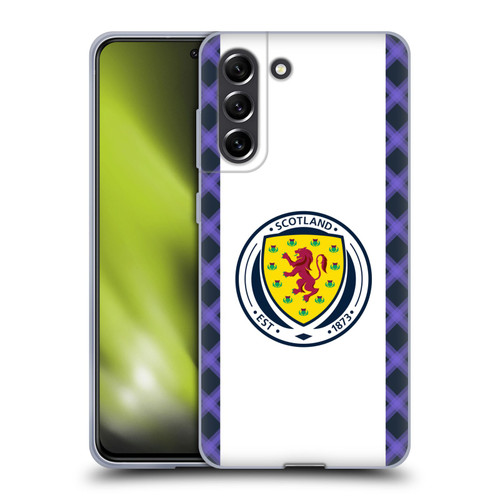 Scotland National Football Team 2022/23 Kits Away Soft Gel Case for Samsung Galaxy S21 FE 5G