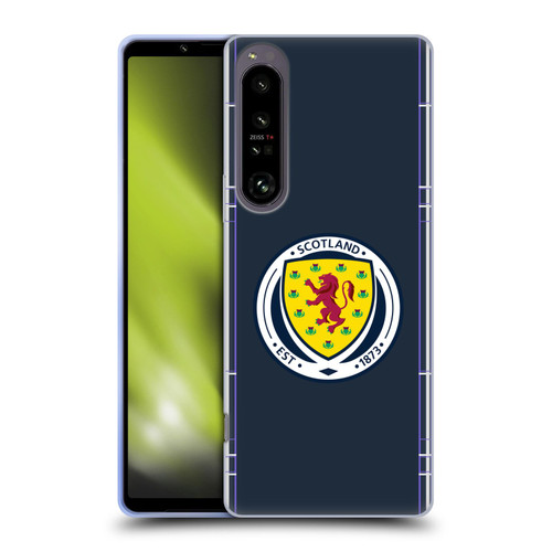 Scotland National Football Team 2022/23 Kits Home Soft Gel Case for Sony Xperia 1 IV