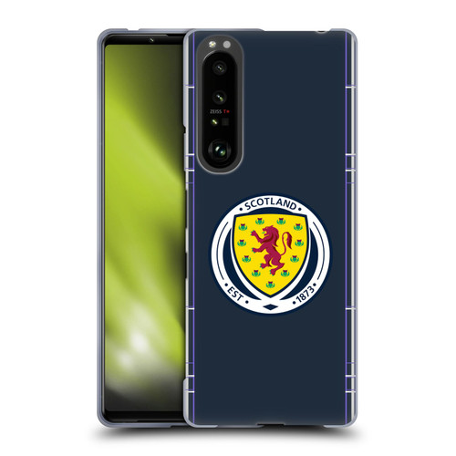 Scotland National Football Team 2022/23 Kits Home Soft Gel Case for Sony Xperia 1 III