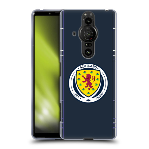 Scotland National Football Team 2022/23 Kits Home Soft Gel Case for Sony Xperia Pro-I