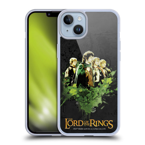 The Lord Of The Rings The Fellowship Of The Ring Character Art Group Soft Gel Case for Apple iPhone 14 Plus