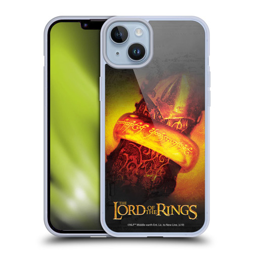 The Lord Of The Rings The Fellowship Of The Ring Character Art Ring Soft Gel Case for Apple iPhone 14 Plus