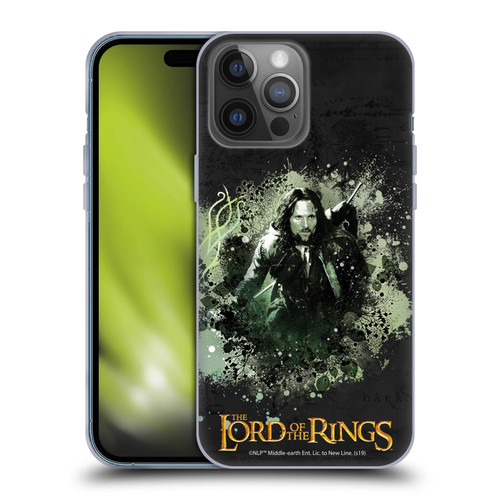 The Lord Of The Rings The Fellowship Of The Ring Character Art Aragorn Soft Gel Case for Apple iPhone 14 Pro Max