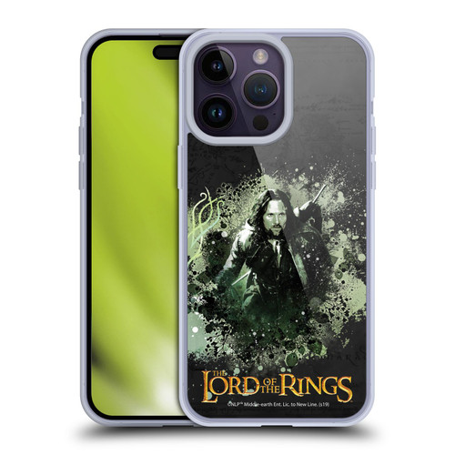 The Lord Of The Rings The Fellowship Of The Ring Character Art Aragorn Soft Gel Case for Apple iPhone 14 Pro Max