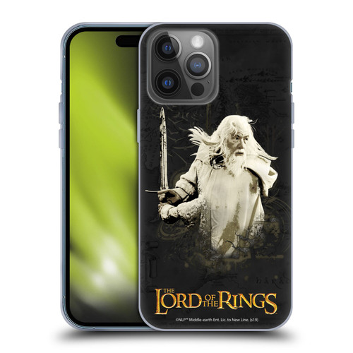 The Lord Of The Rings The Fellowship Of The Ring Character Art Gandalf Soft Gel Case for Apple iPhone 14 Pro Max