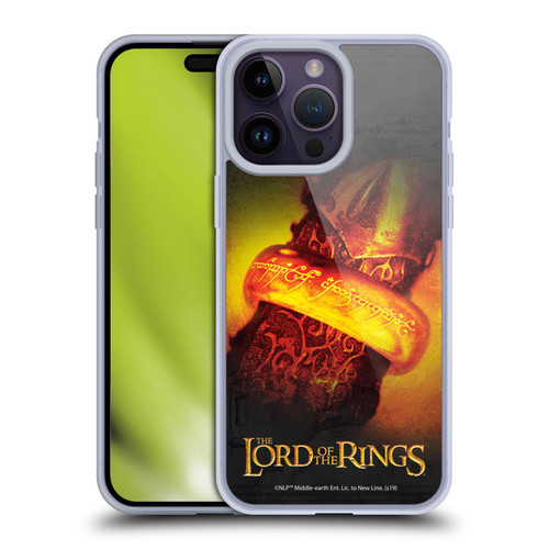 The Lord Of The Rings The Fellowship Of The Ring Character Art Ring Soft Gel Case for Apple iPhone 14 Pro Max