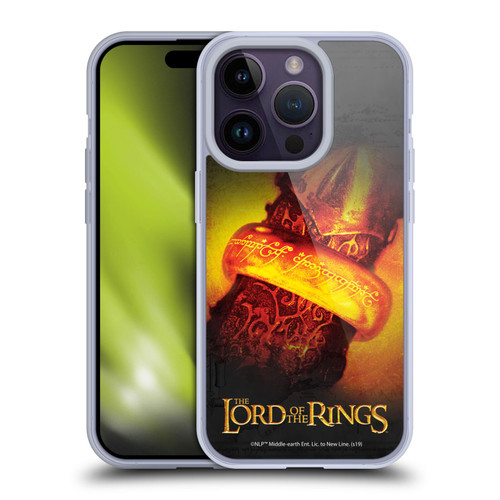 The Lord Of The Rings The Fellowship Of The Ring Character Art Ring Soft Gel Case for Apple iPhone 14 Pro