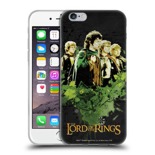 The Lord Of The Rings The Fellowship Of The Ring Character Art Group Soft Gel Case for Apple iPhone 6 / iPhone 6s