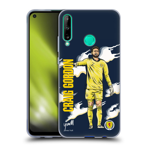 Scotland National Football Team Players Craig Gordon Soft Gel Case for Huawei P40 lite E