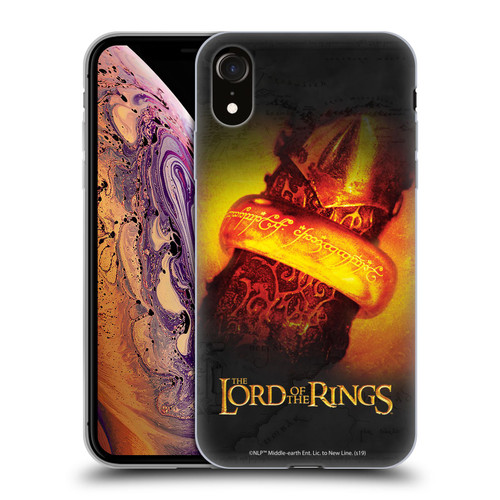 The Lord Of The Rings The Fellowship Of The Ring Character Art Ring Soft Gel Case for Apple iPhone XR