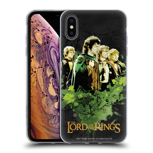 The Lord Of The Rings The Fellowship Of The Ring Character Art Group Soft Gel Case for Apple iPhone XS Max