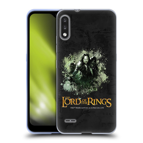 The Lord Of The Rings The Fellowship Of The Ring Character Art Aragorn Soft Gel Case for LG K22