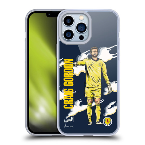 Scotland National Football Team Players Craig Gordon Soft Gel Case for Apple iPhone 13 Pro Max