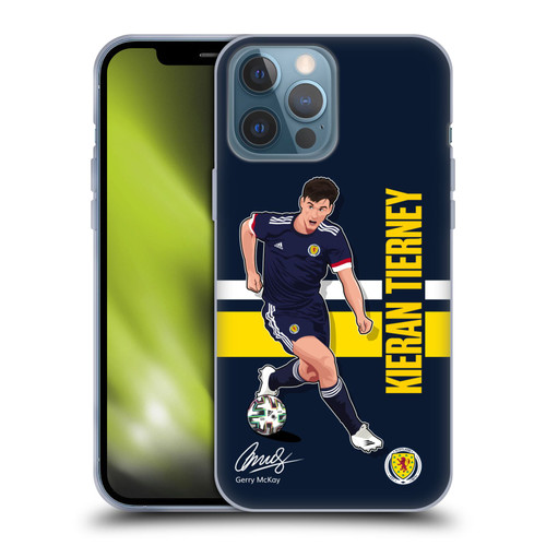 Scotland National Football Team Players Kieran Tierney Soft Gel Case for Apple iPhone 13 Pro Max