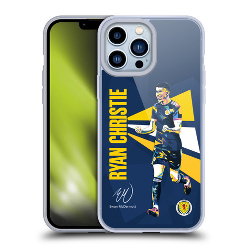 Scotland National Football Team Players Ryan Christie Soft Gel Case for Apple iPhone 13 Pro Max