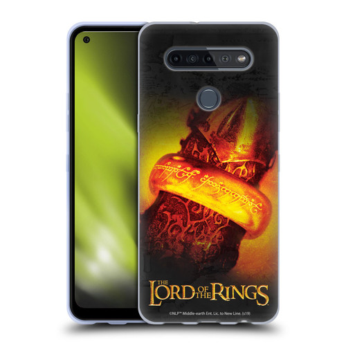 The Lord Of The Rings The Fellowship Of The Ring Character Art Ring Soft Gel Case for LG K51S