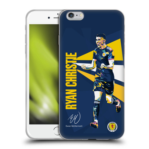 Scotland National Football Team Players Ryan Christie Soft Gel Case for Apple iPhone 6 Plus / iPhone 6s Plus