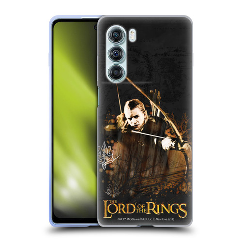 The Lord Of The Rings The Fellowship Of The Ring Character Art Legolas Soft Gel Case for Motorola Edge S30 / Moto G200 5G