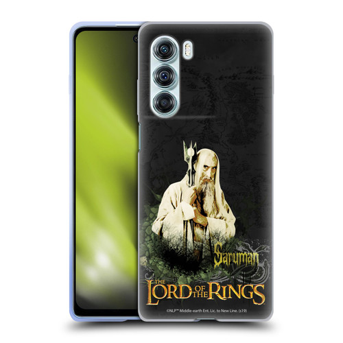 The Lord Of The Rings The Fellowship Of The Ring Character Art Saruman Soft Gel Case for Motorola Edge S30 / Moto G200 5G