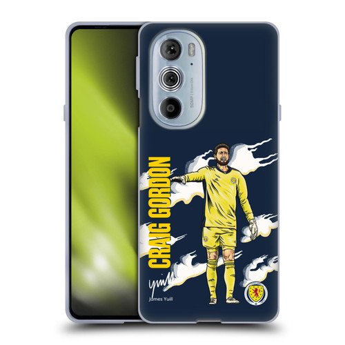 Scotland National Football Team Players Craig Gordon Soft Gel Case for Motorola Edge X30