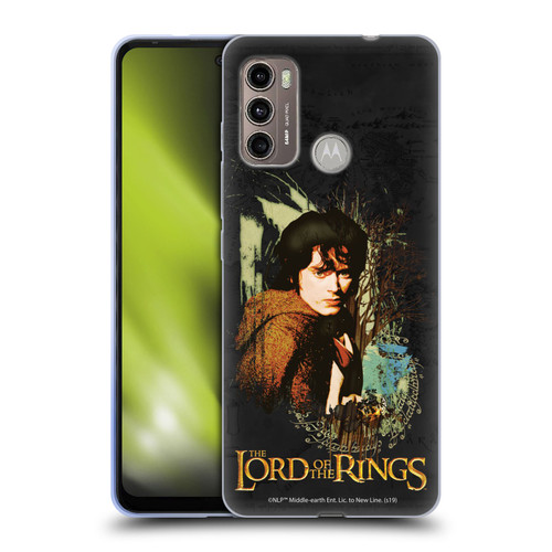 The Lord Of The Rings The Fellowship Of The Ring Character Art Frodo Soft Gel Case for Motorola Moto G60 / Moto G40 Fusion