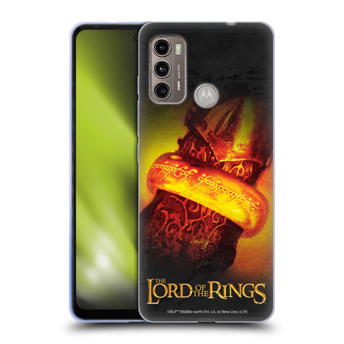 The Lord Of The Rings The Fellowship Of The Ring Character Art Ring Soft Gel Case for Motorola Moto G60 / Moto G40 Fusion