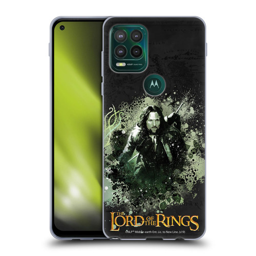 The Lord Of The Rings The Fellowship Of The Ring Character Art Aragorn Soft Gel Case for Motorola Moto G Stylus 5G 2021