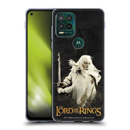 The Lord Of The Rings The Fellowship Of The Ring Character Art Gandalf Soft Gel Case for Motorola Moto G Stylus 5G 2021