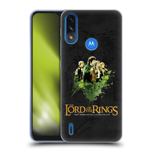 The Lord Of The Rings The Fellowship Of The Ring Character Art Group Soft Gel Case for Motorola Moto E7 Power / Moto E7i Power
