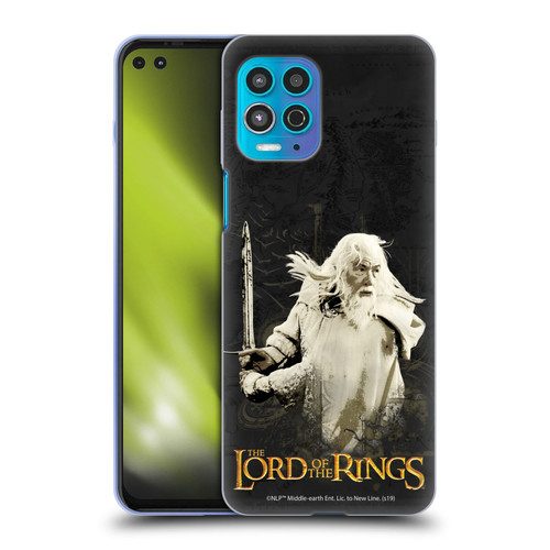The Lord Of The Rings The Fellowship Of The Ring Character Art Gandalf Soft Gel Case for Motorola Moto G100
