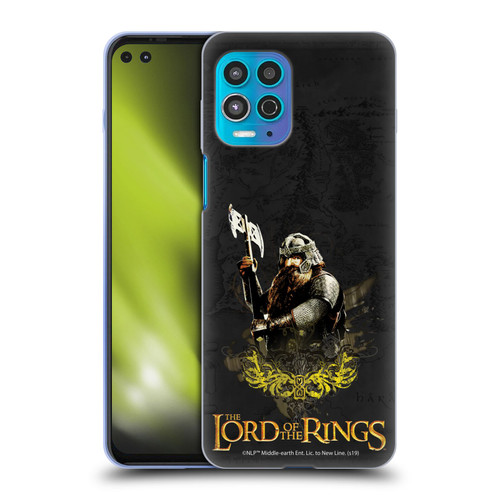 The Lord Of The Rings The Fellowship Of The Ring Character Art Gimli Soft Gel Case for Motorola Moto G100