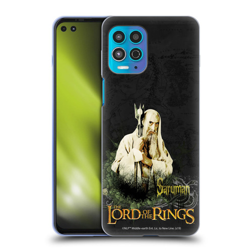 The Lord Of The Rings The Fellowship Of The Ring Character Art Saruman Soft Gel Case for Motorola Moto G100
