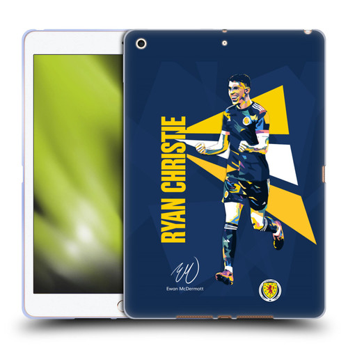 Scotland National Football Team Players Ryan Christie Soft Gel Case for Apple iPad 10.2 2019/2020/2021