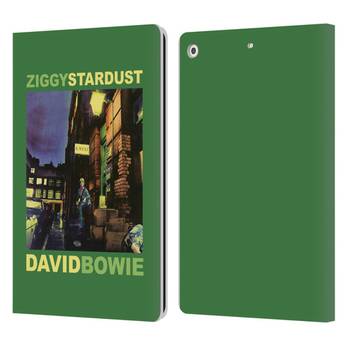 David Bowie Album Art Ziggy Stardust Leather Book Wallet Case Cover For Apple iPad 10.2 2019/2020/2021