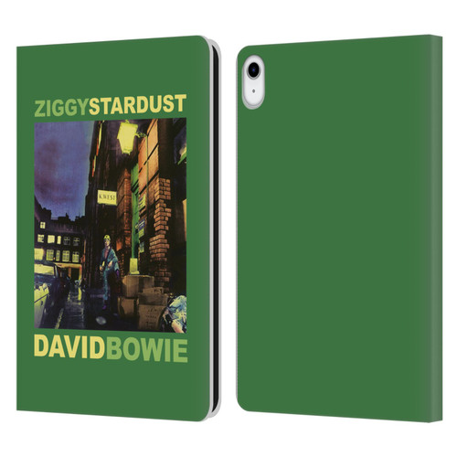 David Bowie Album Art Ziggy Stardust Leather Book Wallet Case Cover For Apple iPad 10.9 (2022)