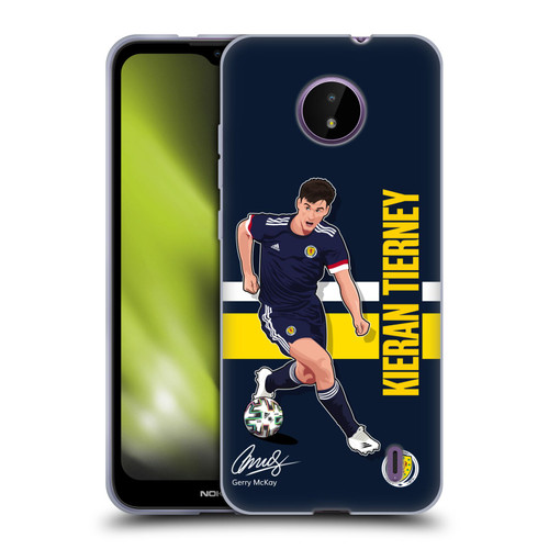Scotland National Football Team Players Kieran Tierney Soft Gel Case for Nokia C10 / C20