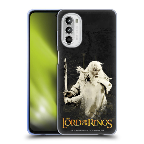 The Lord Of The Rings The Fellowship Of The Ring Character Art Gandalf Soft Gel Case for Motorola Moto G52