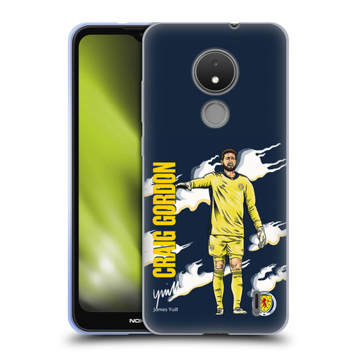 Scotland National Football Team Players Craig Gordon Soft Gel Case for Nokia C21