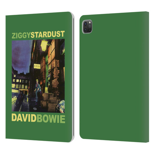 David Bowie Album Art Ziggy Stardust Leather Book Wallet Case Cover For Apple iPad Pro 11 2020 / 2021 / 2022