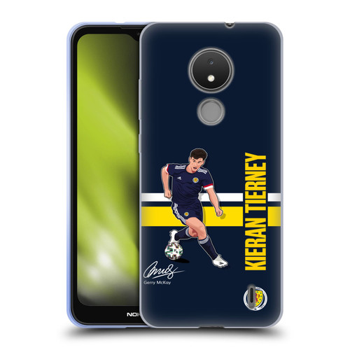 Scotland National Football Team Players Kieran Tierney Soft Gel Case for Nokia C21