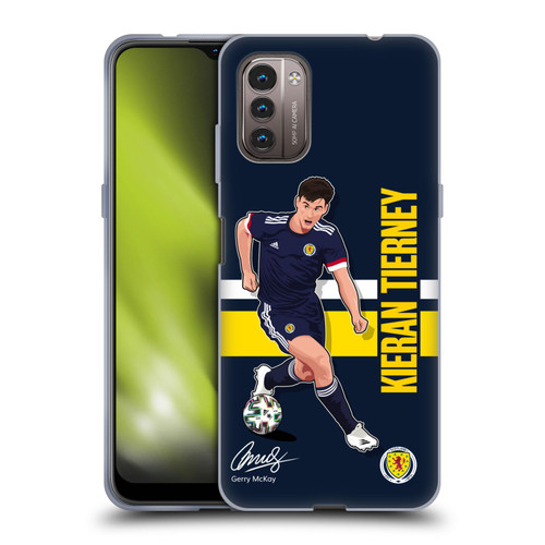 Scotland National Football Team Players Kieran Tierney Soft Gel Case for Nokia G11 / G21